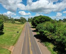 Rodovia PR-323, antes das novas terceiras faixas