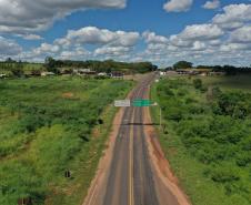 Rodovia PR-323, antes das novas terceiras faixas