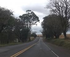 Rodovia PR-323, antes das novas terceiras faixas