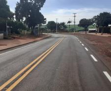 Rodovia PR-461, após serviços de conservação