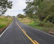 Rodovia PR-461, após serviços de conservação