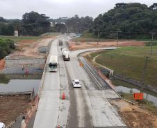 Pontes na duplicação da PR-092
