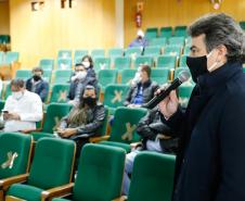 Lances foram acompanhados no auditório do DER