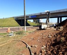Duplicação do viaduto no entroncamento da PRC-466 com BR-277