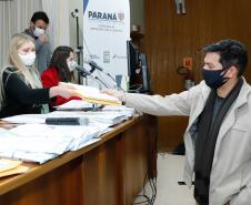 Sessão de abertura de envelopes de conservação de rodovias da região noroeste