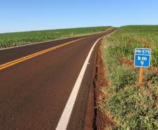 Serviços de conservação na PR-575