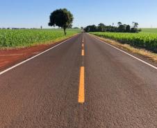 Serviços de conservação na PR-575