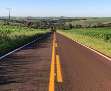 Serviços de conservação na PR-575