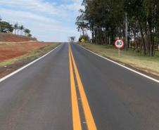 PR-586, após serviços de conservação