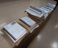 Sessão de abertura de envelopes