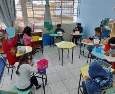 Atividades EPET Curitiba com estudantes do ensino fundamental