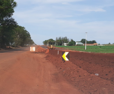 Obras de duplicação na PR-323