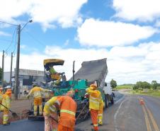 Obras na PR-562