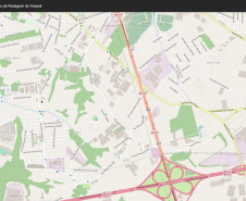 Mapa do local do viaduto
