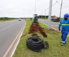 Paraná em Obras - Nova iluminação da Rodovia João Leopoldo Jacomel (PR 415)