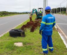 Paraná em Obras - Nova iluminação da Rodovia João Leopoldo Jacomel (PR 415)