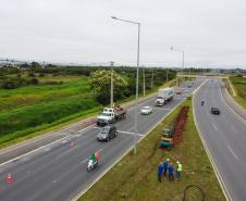 Paraná em Obras - Nova iluminação da Rodovia João Leopoldo Jacomel (PR 415)