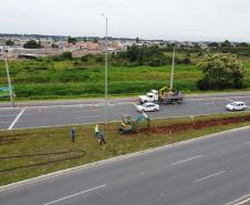 Paraná em Obras - Nova iluminação da Rodovia João Leopoldo Jacomel (PR 415)