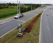 Paraná em Obras - Nova iluminação da Rodovia João Leopoldo Jacomel (PR 415)