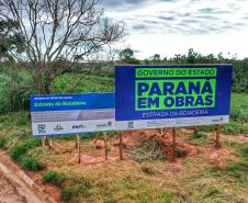 Obras na Estrada Boiadeira avançam e ultrapassam 75% de execução