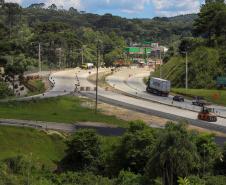 Obras de Duplicação da Rodovia dos Minerios. 