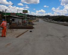 Obras de Duplicação da Rodovia dos Minerios. 