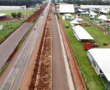 Duplicação BR-277, imagens de drone