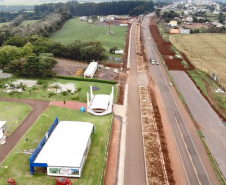 Duplicação BR-277, imagens de drone