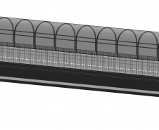 Maquete eletrônica da passarela