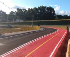 Alças do viaduto Olindo Periolo em Cascavel