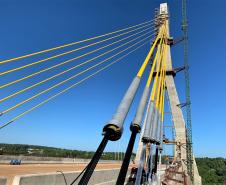 Ponte da Integração Brasil Paraguai e nova rodovia de acesso