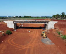 Ponte da Integração Brasil Paraguai e nova rodovia de acesso