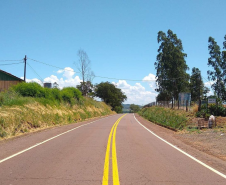 Serviços do PROSEG PARANÁ na PR-317 em São Clemente, distrito de Santa Helena