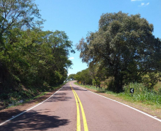 Serviços do PROSEG PARANÁ na PR-317, no território de São Pedro do Iguaçu