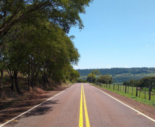 Serviços do PROSEG PARANÁ na PR-317, no território de São Pedro do Iguaçu