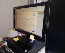 Sessão de lances online da licitação