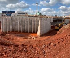 Obras do Trevo Cataratas