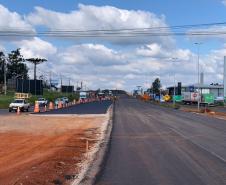 Obras do Trevo Cataratas