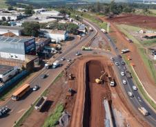 Obras do Trevo Cataratas