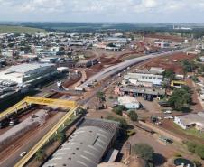 Obras do Trevo Cataratas