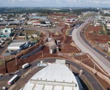 Obras do Trevo Cataratas