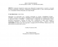 Declaração de vencedor