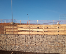 Duplicação BR-277 em Guarapuava, obras em alça de viaduto