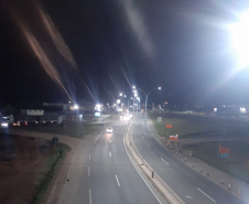 Duplicação BR-277 em Guarapuava, nova iluminação do viaduto