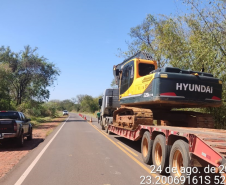 Reparos na PR-492 em Tamboara