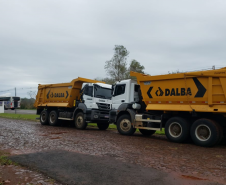 Máquinas que serão utilizadas nas obras
