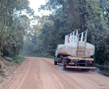 PR-090 Aplicação de água para compactação da pista