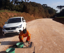 PR-090 Verificação da compactação do cascalho