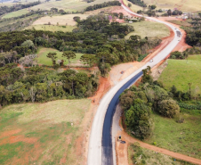 Pavimentação da PR-239 entre Pitanga e Mato Rico