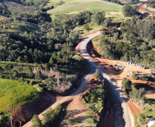 Pavimentação da PR-239 entre Pitanga e Mato Rico